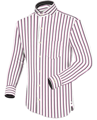Shirt Striped Pink