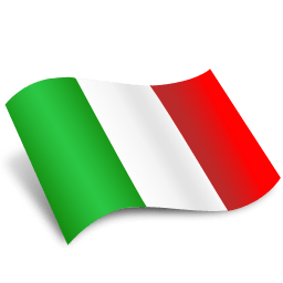 Italian Flag Wave Icon