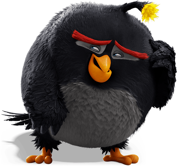 Angry Birds Bomb Character
