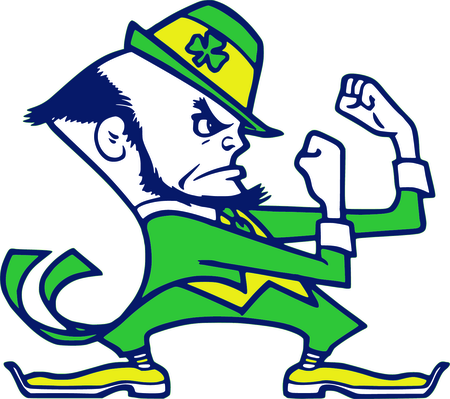 University Of Notre Dame Leprechaun