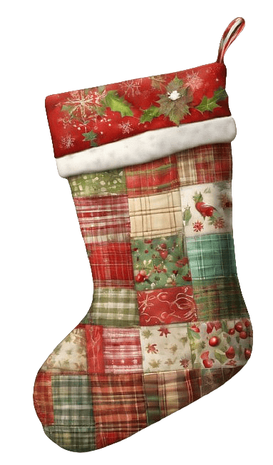 Patchwork Christmas Stocking