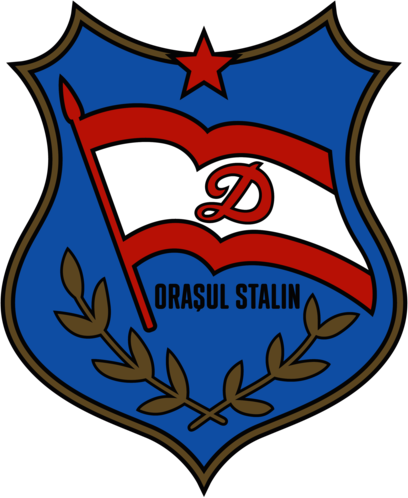 Dinamo Oraşul Stalin (mid 1950's logo)