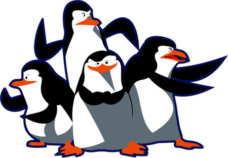 madagascar pinguinos penguins