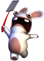Rabbid Running Around With Flyswapper