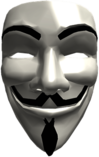 Anonymous Mask White