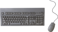 Vintage Mouse Keyboard