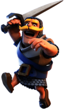 Clash Royale Knight Jumping
