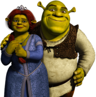 Shrek and Fiona