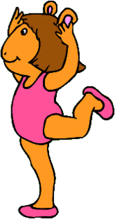 Arthur's Sister Doing Ballet