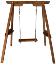 Wooden Swing Frame