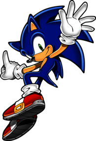 Sonic Hedgehog Jumping