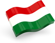 Hungary Wave Icon Flag