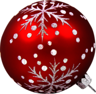 Large Christmas Red Ball