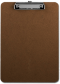 Brown Clipboard