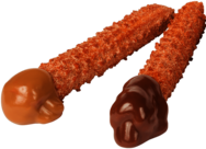 Churros With Chocolate and Dulce De Leche