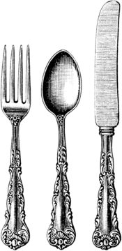 Cutlery Trio Vintage
