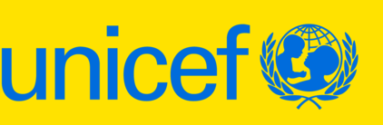 UNICEF cyan yellow