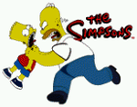 Los Simpsons Bart y Homero
