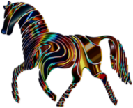 Psychedelic Horse
