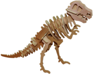 T-Rex Skelet Wooden Puzzle