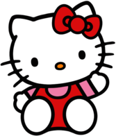Hello Kitty Waving