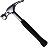 Isolated Metal Hammer