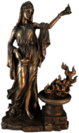 Hestia Bronze Figurine