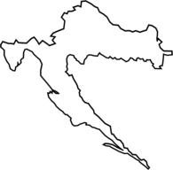 croatia map