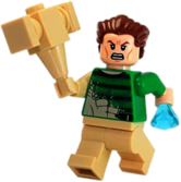 Lego Sandman Holding Hammer