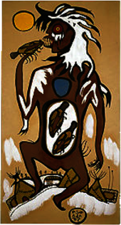 Wendigo Ethnic Drawing