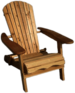 Foldable Wooden Deckchair
