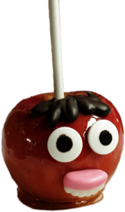 Toffee Apple With A Face