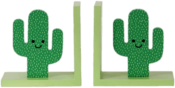 Happy Cactus Bookends