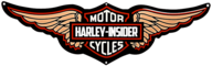 Harley Davidson Wings 