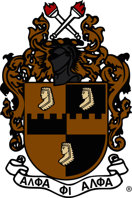 Alpha Phi Alpha Fraternity Fraternal Design (i.e., Coat of Arms)