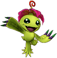 Digimon Character Palmon Happy