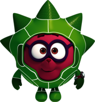 Kikoriki Chiko In Suit Front View