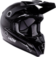 Motorcycle Helmet Lazer  MX8 Pure Carbon Black Carbon White