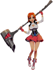 RWBY Nora Valkyrie With Weapon