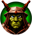 Baba Yaga, Fairytale Character - Circle App Icon | Fan Art