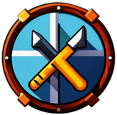 Utilities & Tools, Minimalist App Icon - Circle Icon Bevel Border