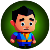 Tom Thumb, Fairytale Character - Circle App Icon | Fan Art