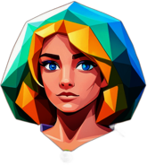 Thumbelina, Fairytale Character - Circle App Icon | Fan Art