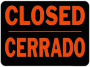 Closed Cerrado