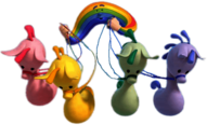 Cloudbabies Rainbow Holding Skyhorsies