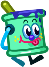 Bodge the Artful Splodger Walking To the Right