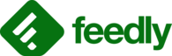 Feedly full logo green