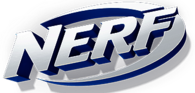 Nerf Logo Silver and Blue