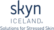 Skyn Iceland logo centered