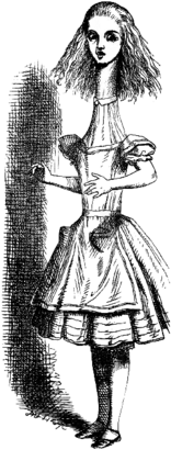 Alice In Wonderland Large Neck